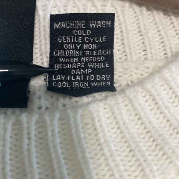 Free For All Gypsy Fridge Knitted High Low Sweater Long Sleeves Size Small - Picture 5 of 9